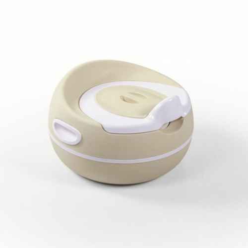 Бебешко гърне Dolu Premium, с капак, Relax Beige