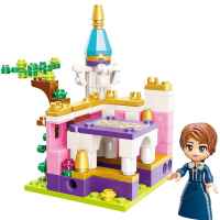 Конструктор Qman, Цветен океански замък, Пролетна градина, 118 части-kkXmx.jpeg