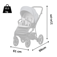 Бебешка комбинирана количка 4в1 Buba ZAZA 2, Warm Grey-kvH4M.png