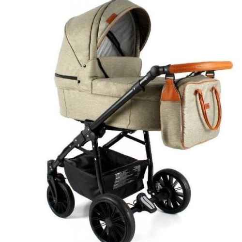 Бебешка количка Adbor 3в1 Fortte, цвят: 03