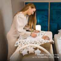 Бебешка кошара Lorelli TORINO 2 Нива Плюс, Pink-lOase.jpeg