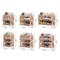 Пластмасова етажерка за детски играчки Feelkids, Розово мече-lQ0lt.jpeg