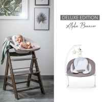 Шезлонг за столче за хранене 2в1 Hauck Alpha+ Bouncer, Deluxe sand-loa27.jpeg