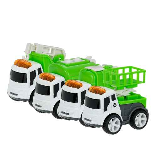 Детски инерционни камиони GT, 4 броя