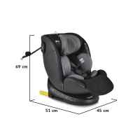 Столче за кола Cangaroo Castor I-size 40-150 см, сив-n04VW.jpeg