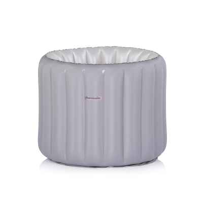 Бебешка вана с помпа Chipolino Bubble Nest, сива