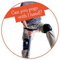 Пого стик Chillafish Poogi Glow teen, Papaya-nPqXv.jpeg