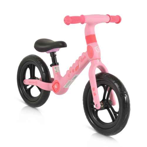 Детски балансиращ велосипед Byox Dino, розов