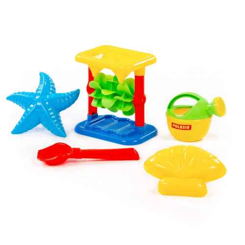 Плажен комплект Polesie Toys Мелница 5 части