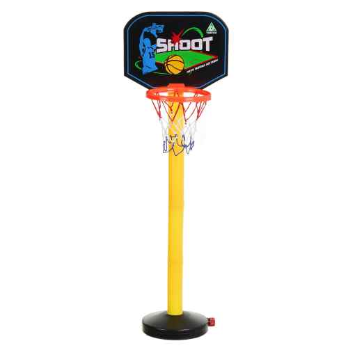 Баскетболен кош на стойка Tooky Toy 79 см и топка