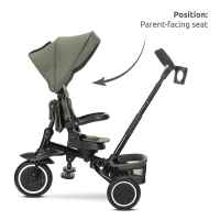 Сгъваема триколка Lorelli Freccia с ротация 360, Grey-oR6hl.jpeg