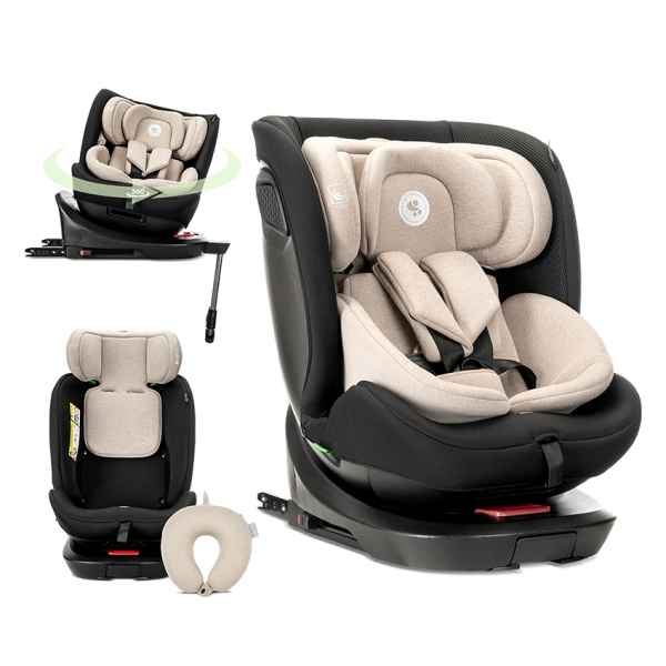 Столче за кола Lorelli Concord Pro i-Size ISOFIX Support Leg 360, Beige-oSXBr.jpeg