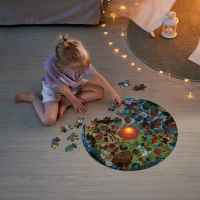 Образователен пъзел за под Hape, Каменна ера, 57.5 см, 100 части-ojdVa.jpeg