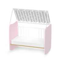 Бебешко легло Lorelli Stars 60x120 см, Бяло+Orchid pink-ov8vZ.jpeg