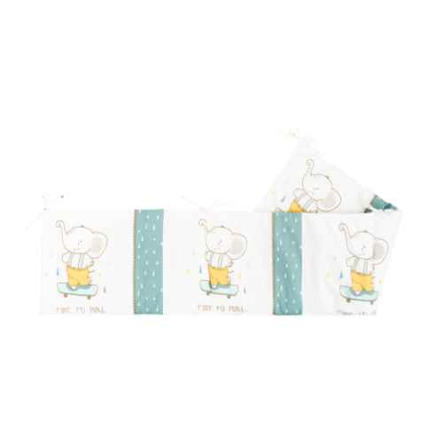 Обиколник с вата Kikka Boo, Elephant Time 180 см