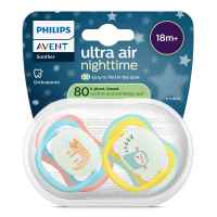 2 бр. залъгалки Philips Avent Ultra Air Night 18м+ маймунка и леопард, неутрални-pXGWC.jpeg