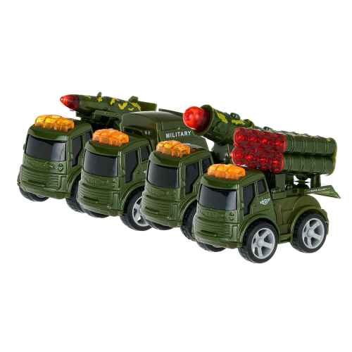 Детски военни камионни GT, 4 броя