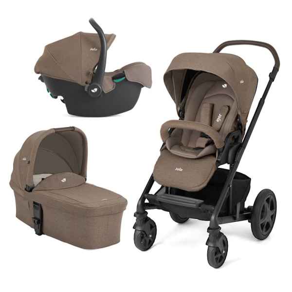 Бебешка комбинирана количка 3в1 Joie chrome™ dlx Trio, Toffee-pwrCR.jpeg