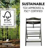 Дървено столче за хранене Hauck Alpha+, Charcoal-qOrsA.jpeg