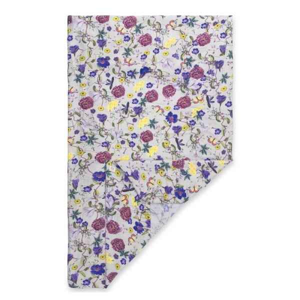 Чаршаф с ластик Hauck, Floral Beige 60х120 см-qlGii.jpeg