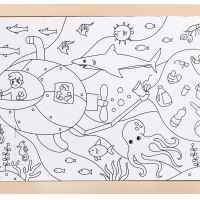 Дървен пъзел Hape, Приключения в океана, 48 части-qtXXh.jpeg