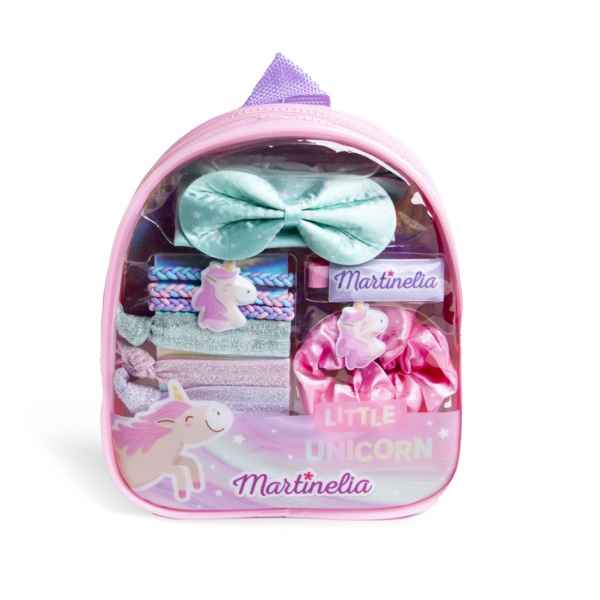 Комплект аксесоари за коса в чантичка Martinelia, Малък еднорог, 6 части-r4CiT.jpeg