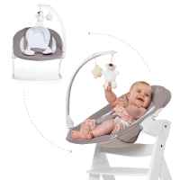 Шезлонг за столче за хранене 2в1 Hauck Alpha+ Bouncer, Deluxe sand-rVuMU.jpeg