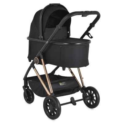 Комбинирана бебешка количка 3в1 Moni Merci, Onyx-Black