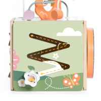 Дървен сензорен куб  5 в 1 Classic World, Пчелен кошер-s53EG.jpeg