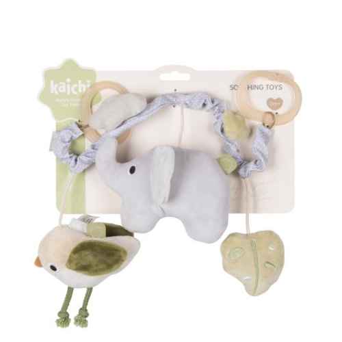 Бебешка играчка за количка и легло Kaichi, Слонче