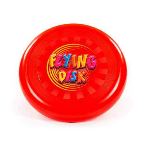 Фризби Polesie Toys Flying Disk, червено