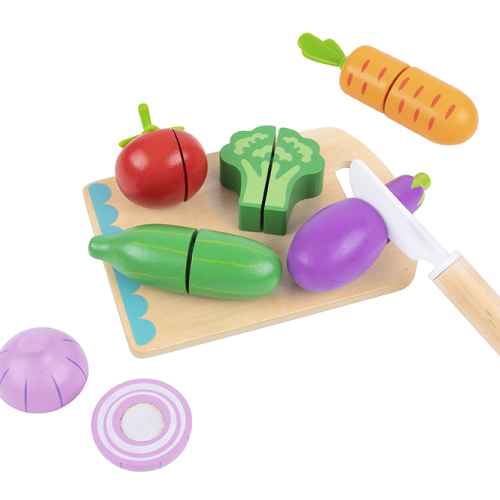 Дървени зеленчуци за рязане Tooky Toy