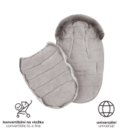 Зимно чувалче за бебешка количка Petite&Mars Footmuff Comfy, черен-udbOA.png