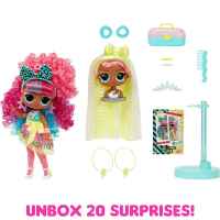 Кукла MGA L.O.L. Surprise Tweens Surprise Swap, Cora с глава за стилизиране и аксесоари-ug6FK.jpeg
