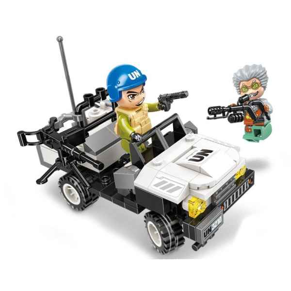 Конструктор Qman, Проследяваща военна машина, 119 части-un6Um.jpeg