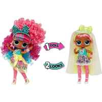 Кукла MGA L.O.L. Surprise Tweens Surprise Swap, Cora с глава за стилизиране и аксесоари-usE4P.jpeg