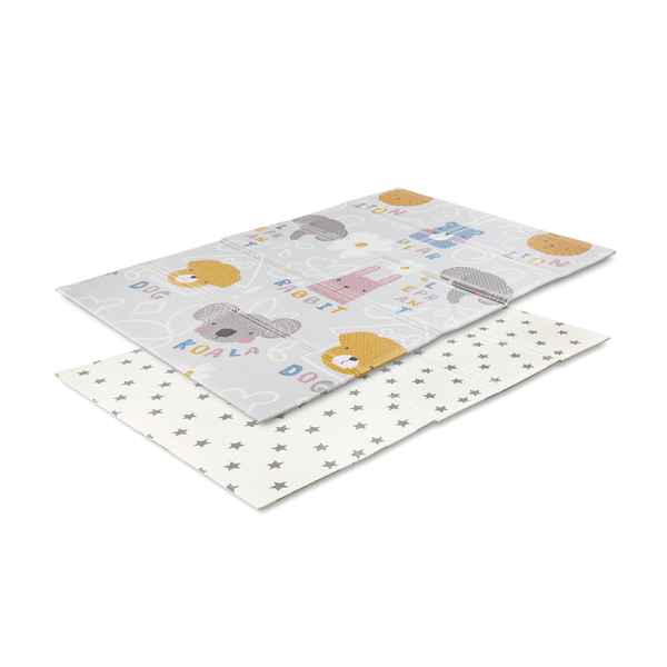 Двулицево термо килим Lorelli за игра 120-180 см, Buddies & Stars-vaPRn.jpeg