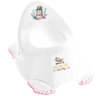 Бебешко анатомично музикално гърне Chipolino WILD & FREE, Еднорог