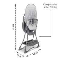 Столче за хранене Lorelli BONBON, Rose leather-vuNL8.jpeg