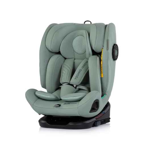 Столче за кола Chipolino Techno iGROW I-size 40-150 см 360, матча