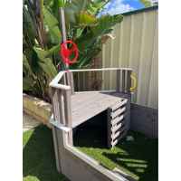 Дървена катерушка, пиратски Кораб с пързалка и пясъчник Ginger Home-wbptM.jpeg