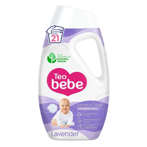 Гел за пране Тео Бебе Gentle & Clean, Лавандула 0.945 л