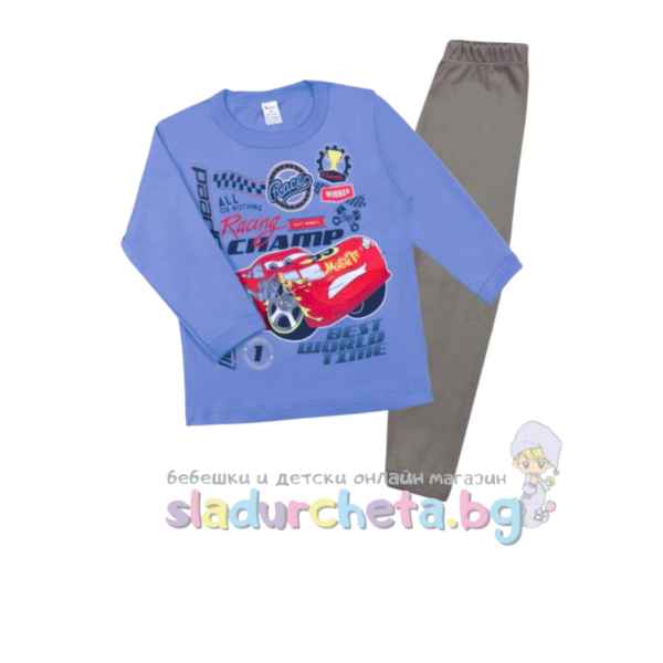 Детска пижама Светли, син/сив-wm7QJ.jpeg