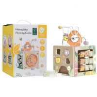 Дървен сензорен куб  5 в 1 Classic World, Пчелен кошер-wrGnz.jpeg