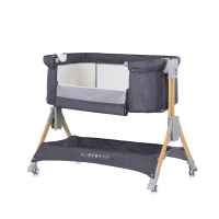 Сгъваема бебешка кошарка Chipolino SleepNFold, тъмносиво-wrrWH.jpeg
