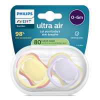 2 бр. залъгалки Philips Avent Ultra Air 0-6м пастелни, момиче-wtzN5.jpeg