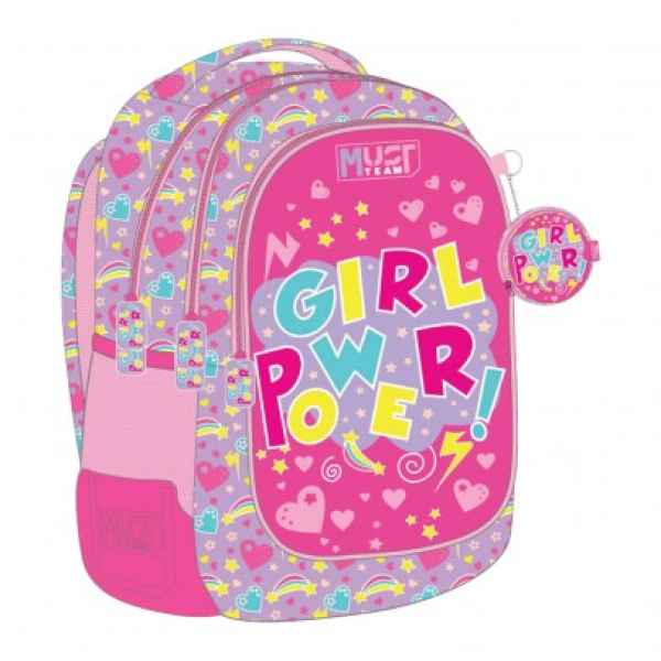 Ученическа раница Must, Girl power-wz6rk.jpeg