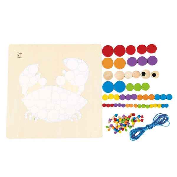 Творчески комплект Hape, Дървена мозайка, Рак-xGE9c.jpeg