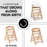Дървено столче за хранене Hauck Alpha+, Natural-yS8vL.jpeg