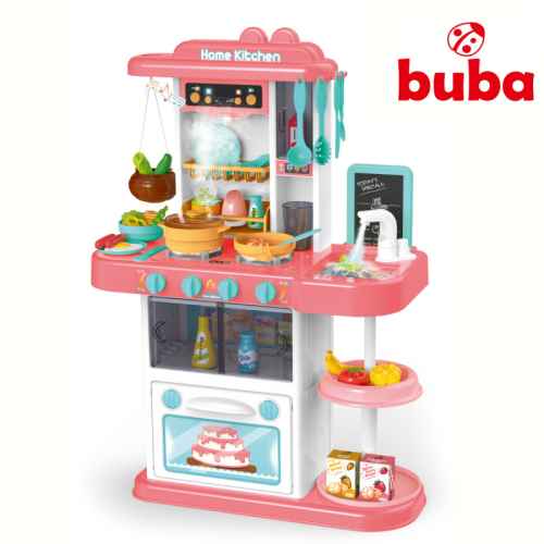 Детска кухня Buba Home Kitchen 43 части, розова